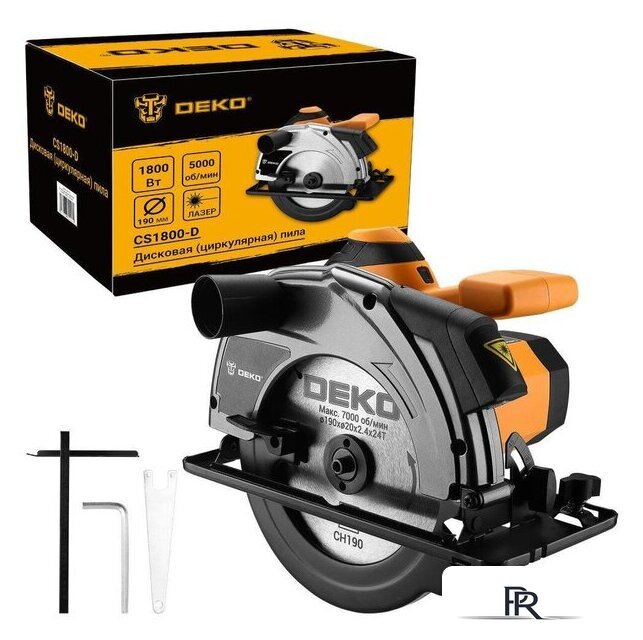 Дисковая (циркулярная) пила Deko CS1800-D 083-1101 - Изображение №1 — Интернет-магазин ПроЗаказ