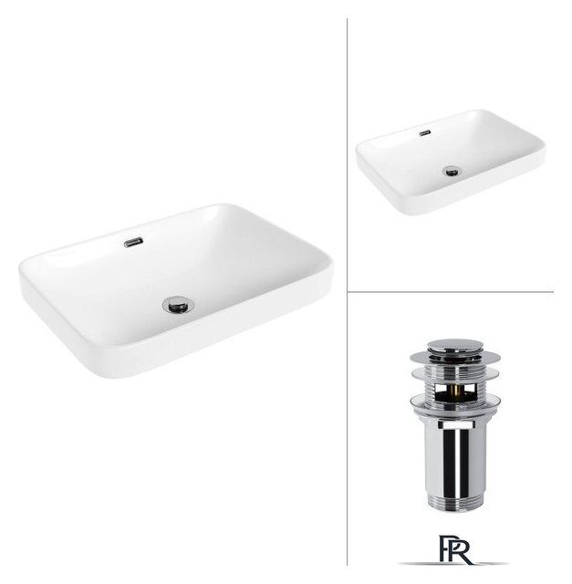 Умывальник Lauter 21441A + клапан 21190CH - Изображение №1 — Интернет-магазин ПроЗаказ