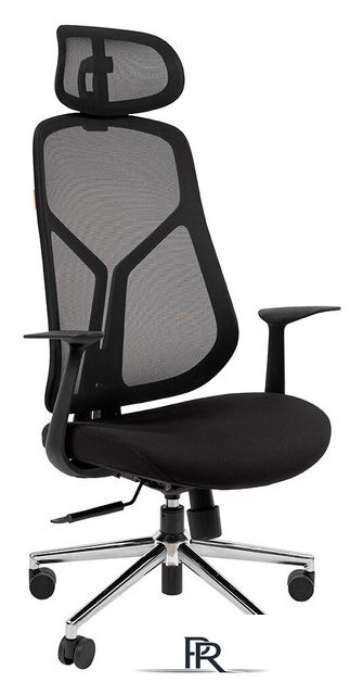 Офисное кресло CHAIRMAN CH588 (черный пластик/черный) - Изображение №6 — Интернет-магазин ПроЗаказ