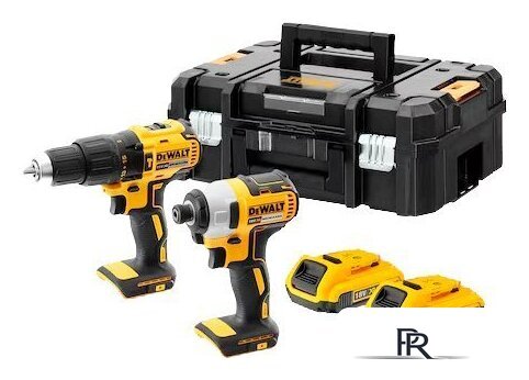  DeWalt DCK2060D2T (шуруповерт, винтоверт, 2 АКБ, кейс) - Изображение №1 — Интернет-магазин ПроЗаказ
