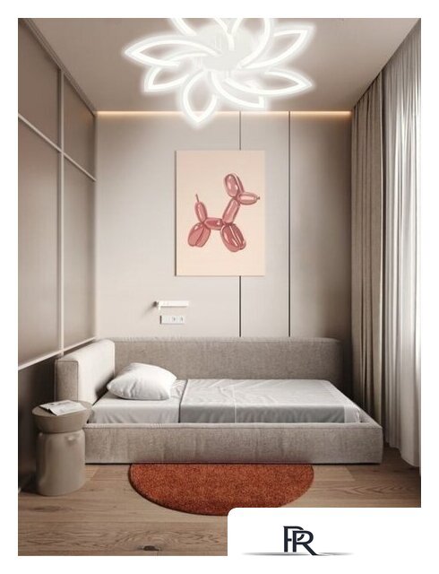 Припотолочная люстра Aitin Pro C9045/4+4 (белый) - Изображение №2 — Интернет-магазин ПроЗаказ