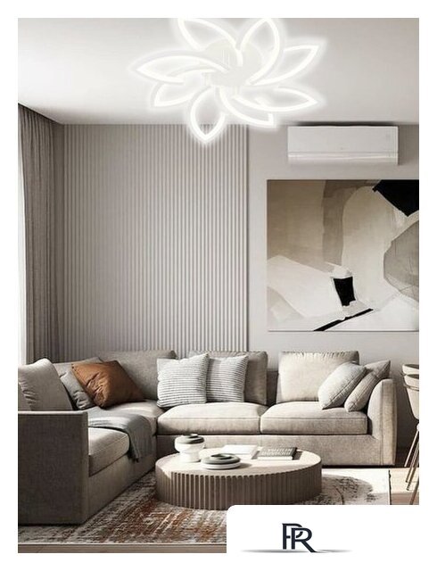 Припотолочная люстра Aitin Pro C9045/4+4 (белый) - Изображение №5 — Интернет-магазин ПроЗаказ