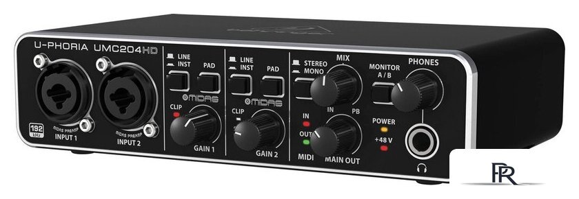  Behringer U-Phoria UMC204HD - Изображение №3 — Интернет-магазин ПроЗаказ