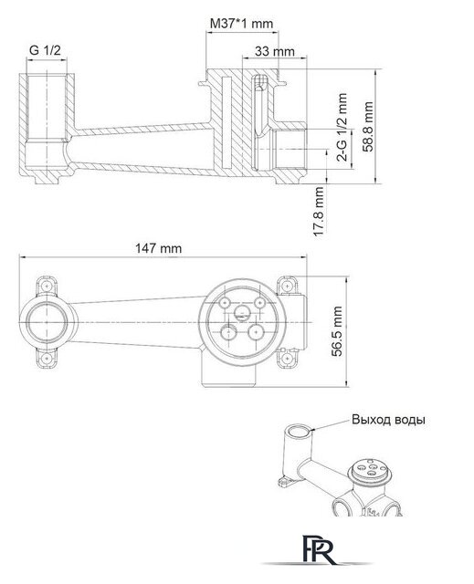 Смеситель Wasserkraft Sauer 7130 - Изображение №4 — Интернет-магазин ПроЗаказ