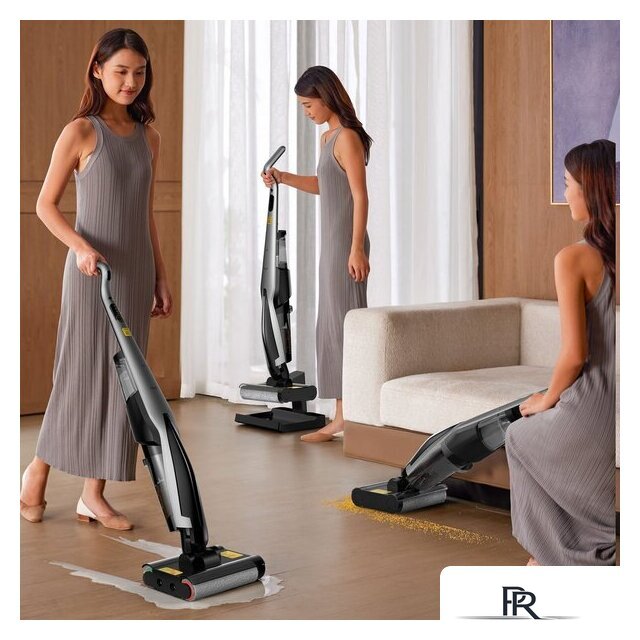 Вертикальный моющий пылесос Deerma DEM-VX96W - Изображение №14 — Интернет-магазин ПроЗаказ