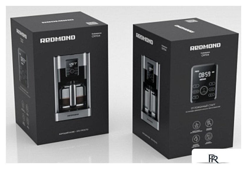 Капельная кофеварка Redmond (Редмонд) CM704 (черный) - Изображение №2 — Интернет-магазин ПроЗаказ