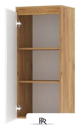 Шкаф-пенал Памир Гретта 1С (крафт золотой/белый) - Изображение №2 — Интернет-магазин ПроЗаказ