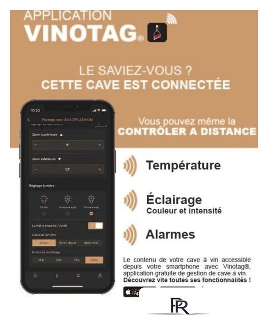 Винный шкаф Avintage AVU50PANEL - Изображение №6 — Интернет-магазин ПроЗаказ