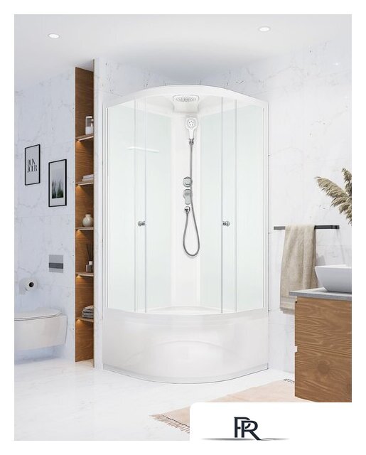 Душевая кабина Domani-Spa Delight Slim 88 High DS01DS88HWM00 - Изображение №4 — Интернет-магазин ПроЗаказ