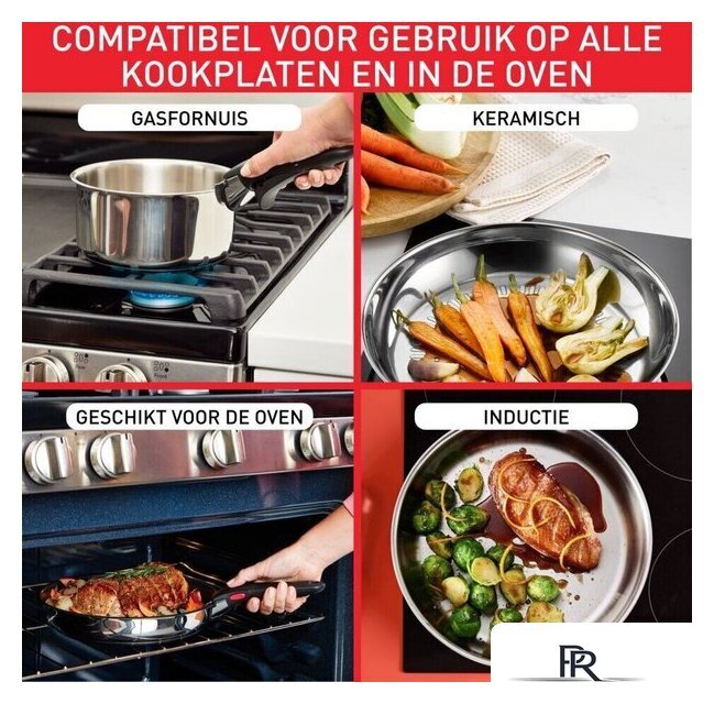 Набор сковород Tefal Ingenio Emotion L8968445 - Изображение №7 — Интернет-магазин ПроЗаказ