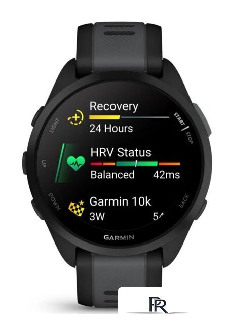 Умные часы Garmin Forerunner 165 (черный/сланцево-серый) - Изображение №4 — Интернет-магазин ПроЗаказ