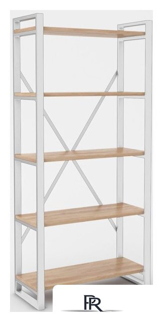 Стеллаж Hype Mebel Стандарт-2 50x170 (белый/дуб галифакс натуральный) - Изображение №1 — Интернет-магазин ПроЗаказ
