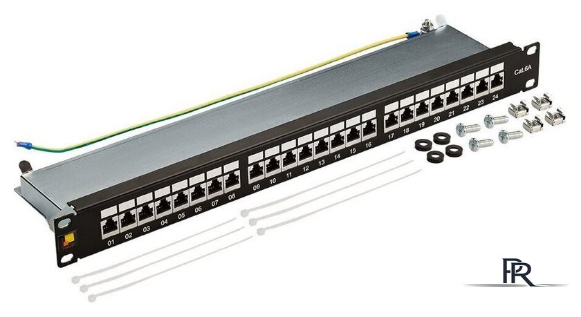 Патч-панель Lanmaster LAN-PPL24S6A - Изображение №1 — Интернет-магазин ПроЗаказ