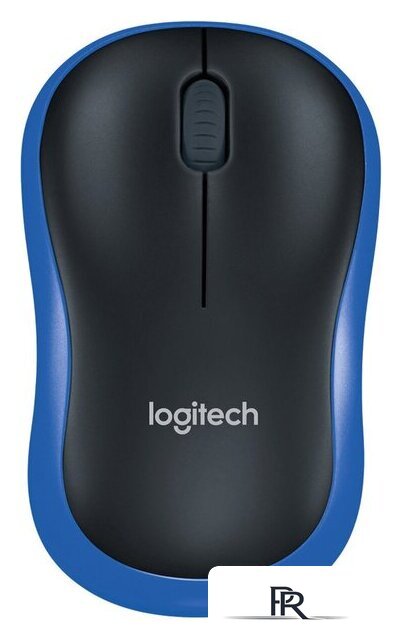 Мышь Logitech M185 (черный/синий) - Изображение №1 — Интернет-магазин ПроЗаказ