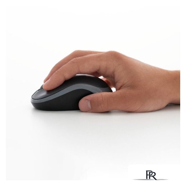 Мышь Logitech M185 (черный/синий) - Изображение №4 — Интернет-магазин ПроЗаказ