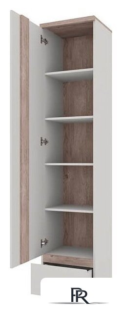 Шкаф-пенал Anrex Lima 1D1S (персидский жемчуг/мадура) - Изображение №2 — Интернет-магазин ПроЗаказ