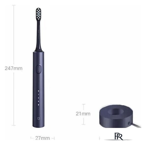 Электрическая зубная щетка Xiaomi Electric Toothbrush T302 MES608 (международная версия, темно-синий) - Изображение №5 — Интернет-магазин ПроЗаказ