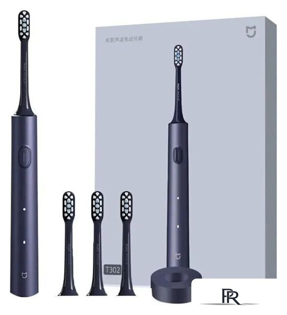 Электрическая зубная щетка Xiaomi Electric Toothbrush T302 MES608 (международная версия, темно-синий) - Изображение №2 — Интернет-магазин ПроЗаказ
