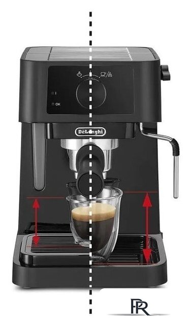 Рожковая кофеварка DeLonghi Stilosa EC235.BK - Изображение №3 — Интернет-магазин ПроЗаказ