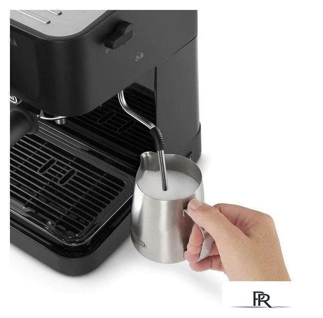 Рожковая кофеварка DeLonghi Stilosa EC235.BK - Изображение №4 — Интернет-магазин ПроЗаказ