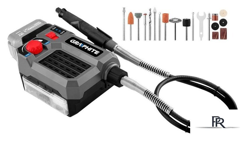 Прямошлифовальная машина GRAPHITE 58GE107 (без АКБ) - Изображение №1 — Интернет-магазин ПроЗаказ