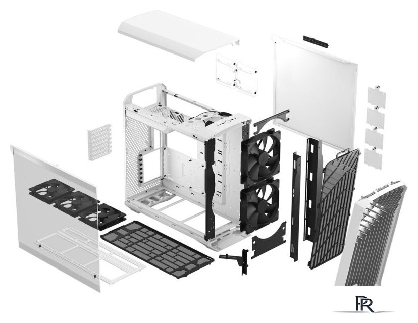 Корпус Fractal Design Torrent White TG Clear Tint FD-C-TOR1A-03 - Изображение №22 — Интернет-магазин ПроЗаказ