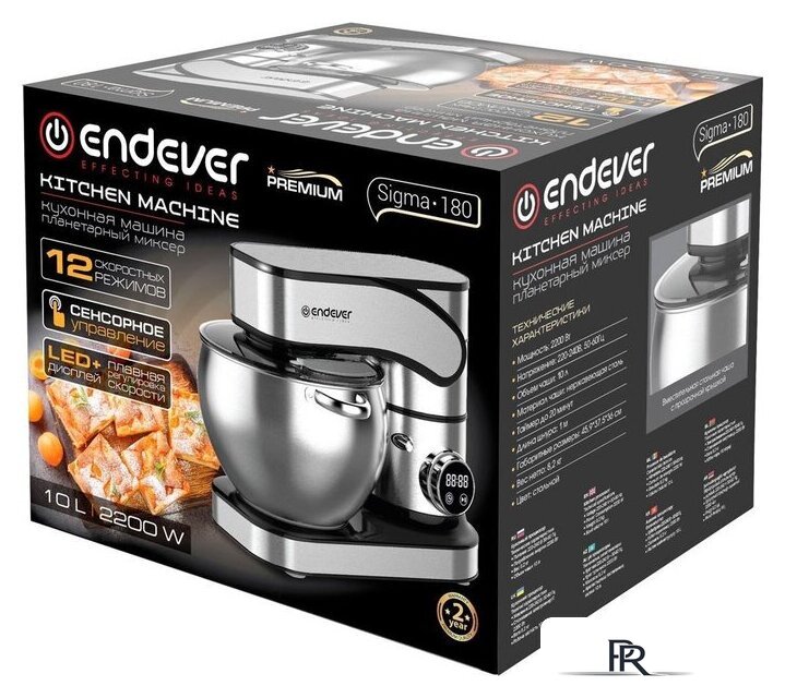 Планетарный миксер Endever Sigma-180 - Изображение №7 — Интернет-магазин ПроЗаказ