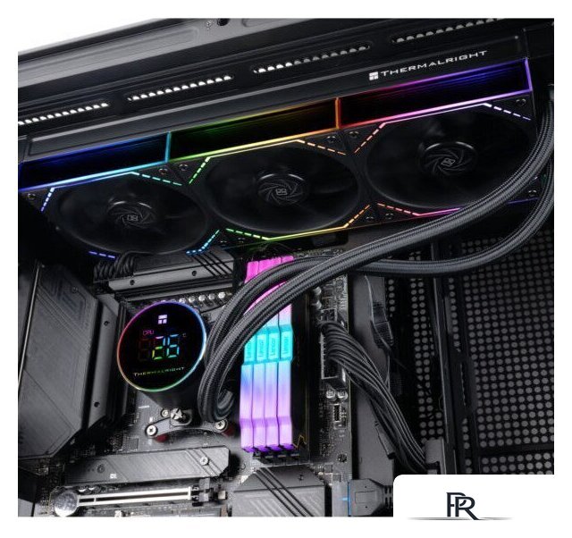 Система жидкостного охлаждения для процессора Thermalright Frozen Magic 360 Digital ARGB V2 (черный) - Изображение №8 — Интернет-магазин ПроЗаказ