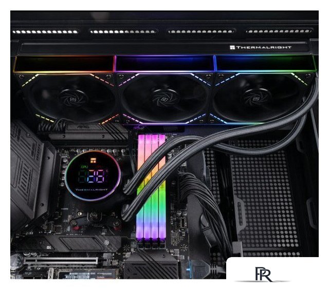 Система жидкостного охлаждения для процессора Thermalright Frozen Magic 360 Digital ARGB V2 (черный) - Изображение №5 — Интернет-магазин ПроЗаказ