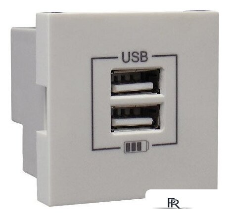 Розетка USB Efapel 45439 SGE - Изображение №1 — Интернет-магазин ПроЗаказ