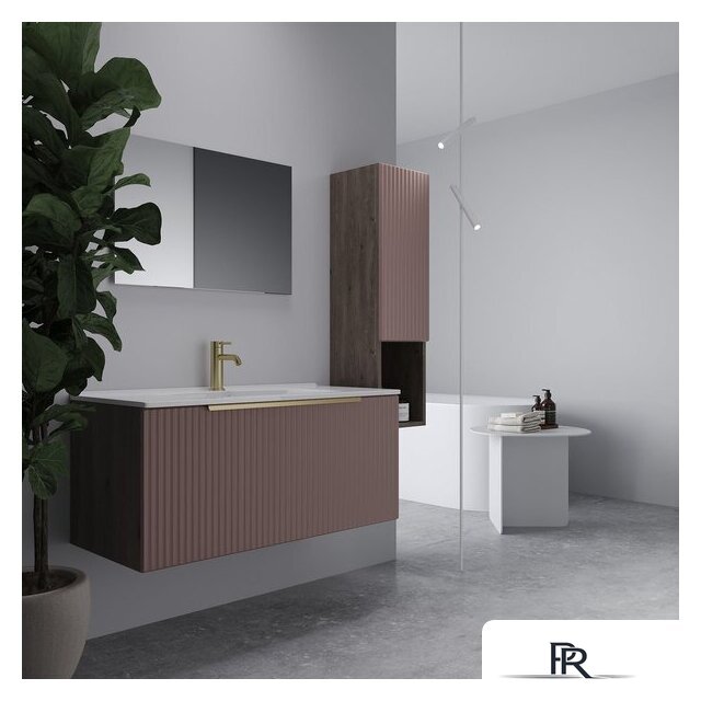  ЗОВ Тумба под умывальник Дублин 80 DU80TSMFR (флавио античная роза) - Изображение №2 — Интернет-магазин ПроЗаказ