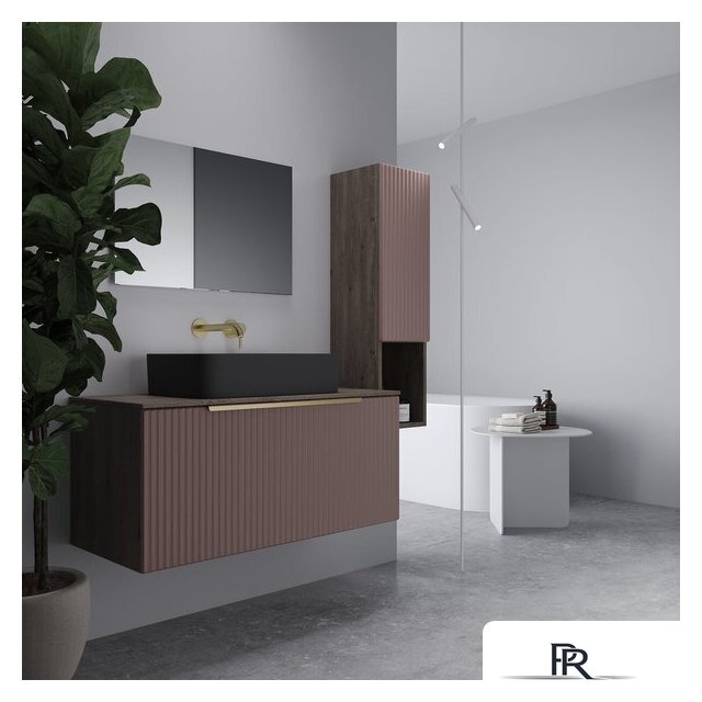  ЗОВ Тумба под умывальник Дублин 80 DU80TSMFR (флавио античная роза) - Изображение №4 — Интернет-магазин ПроЗаказ