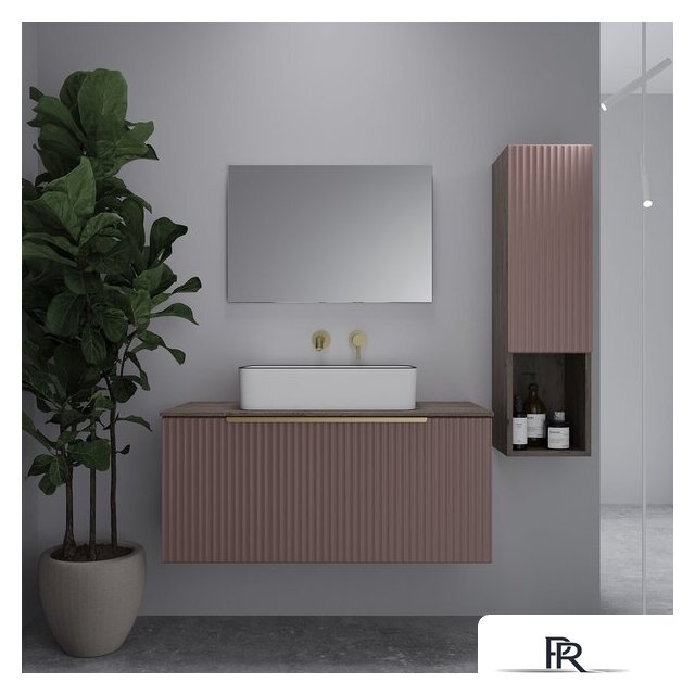  ЗОВ Тумба под умывальник Дублин 80 DU80TSMFR (флавио античная роза) - Изображение №3 — Интернет-магазин ПроЗаказ