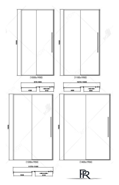 Стеклянная шторка для ванны RGW Stilvoll SV-12 32321214-11 (хром/прозраный) - Изображение №2 — Интернет-магазин ПроЗаказ