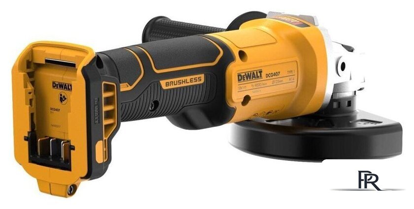 Угловая шлифмашина DeWalt DCG407N (без АКБ) - Изображение №7 — Интернет-магазин ПроЗаказ