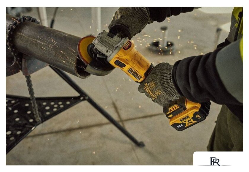 Угловая шлифмашина DeWalt DCG407N (без АКБ) - Изображение №8 — Интернет-магазин ПроЗаказ
