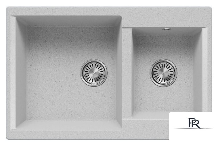 Кухонная мойка Polygran Brig 772 (светло-серый) - Изображение №1 — Интернет-магазин ПроЗаказ