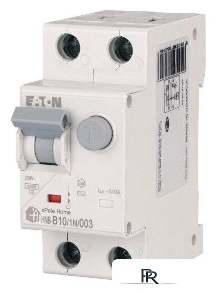 Дифференциальный автомат Eaton HNB-B101N003 1P+N 10А В 6кА 30мА АС 2М 195119 - Изображение №2 — Интернет-магазин ПроЗаказ