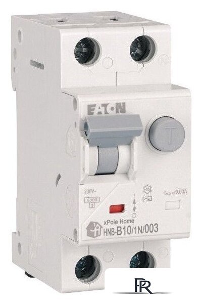 Дифференциальный автомат Eaton HNB-B101N003 1P+N 10А В 6кА 30мА АС 2М 195119 - Изображение №1 — Интернет-магазин ПроЗаказ