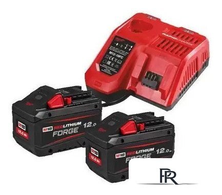 Аккумулятор с зарядным устройством Milwaukee M18 FORGENRG-122 4933498610 (18В + 18В/12 Ач) - Изображение №1 — Интернет-магазин ПроЗаказ