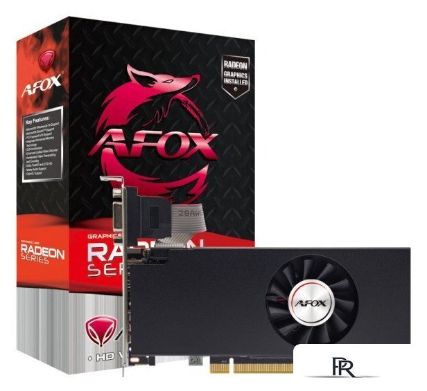 Видеокарта AFOX Radeon RX 550 4GB GDDR5 AFRX550-4096D5L2-V3 - Изображение №6 — Интернет-магазин ПроЗаказ