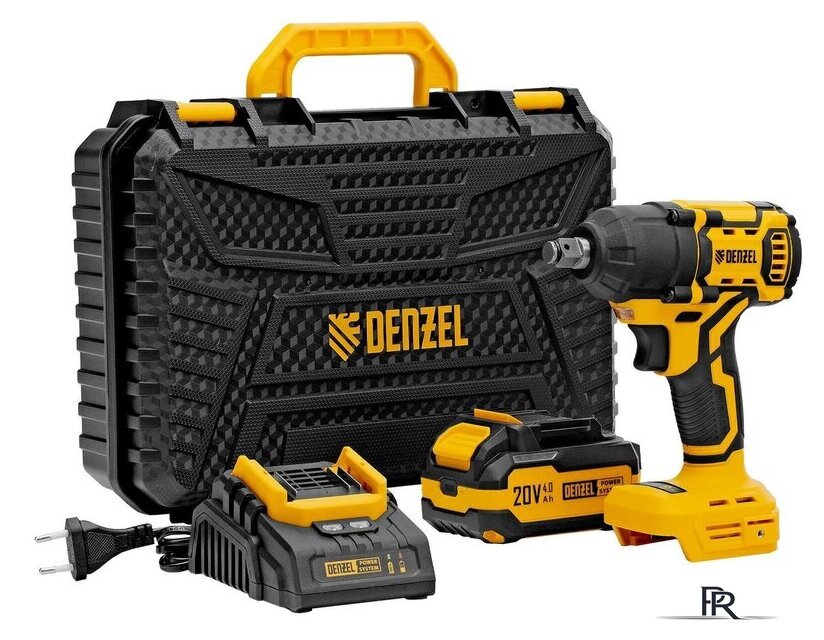 Гайковерт Denzel CIWH-BL-20-500 (с 1-им АКБ, кейс) - Изображение №1 — Интернет-магазин ПроЗаказ