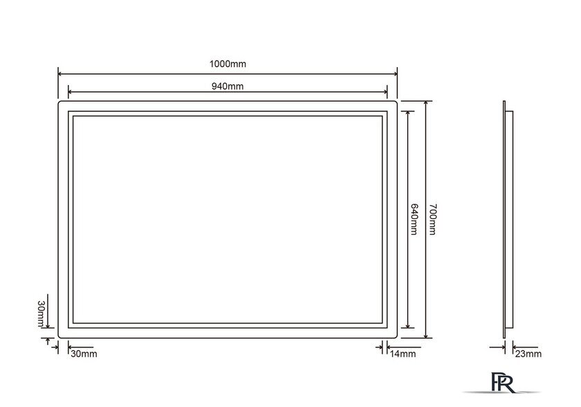  Roxen Зеркало Pure Long 510175-100 100х70 - Изображение №9 — Интернет-магазин ПроЗаказ