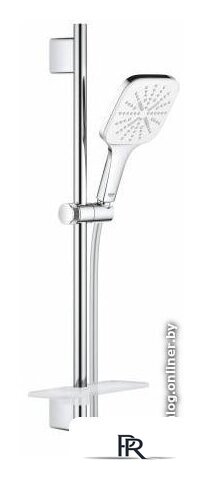 Душевой гарнитур  Grohe Rainshower SmartActive Cube 130 26584LS0 - Изображение №1 — Интернет-магазин ПроЗаказ