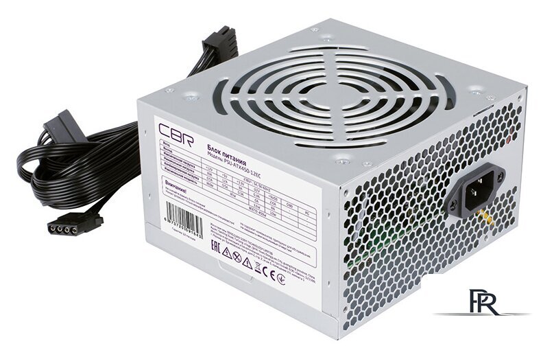 Блок питания CBR PSU-ATX450-12EC - Изображение №1 — Интернет-магазин ПроЗаказ