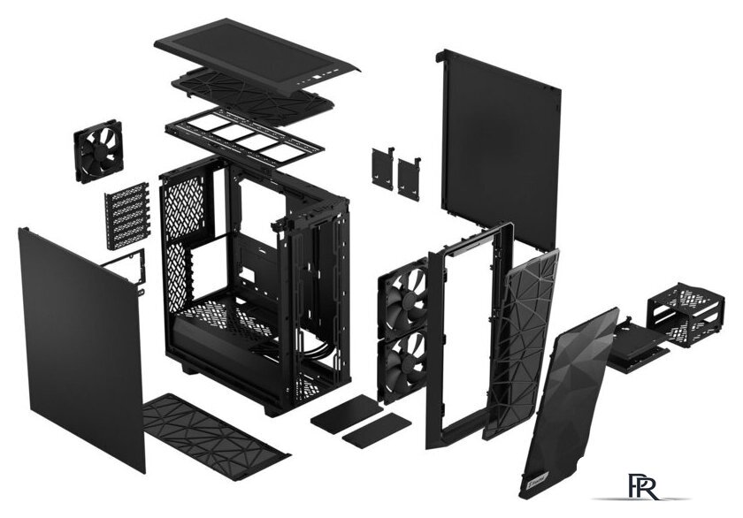 Корпус Fractal Design Meshify 2 Compact FD-C-MES2C-01 - Изображение №18 — Интернет-магазин ПроЗаказ