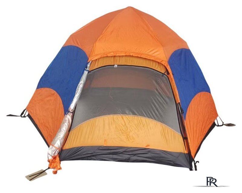 Кемпинговая палатка Sundays ZC-TT103-4 (синий/оранжевый) - Изображение №12 — Интернет-магазин ПроЗаказ