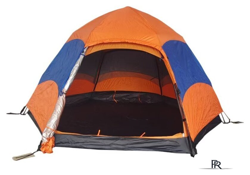 Кемпинговая палатка Sundays ZC-TT103-4 (синий/оранжевый) - Изображение №15 — Интернет-магазин ПроЗаказ