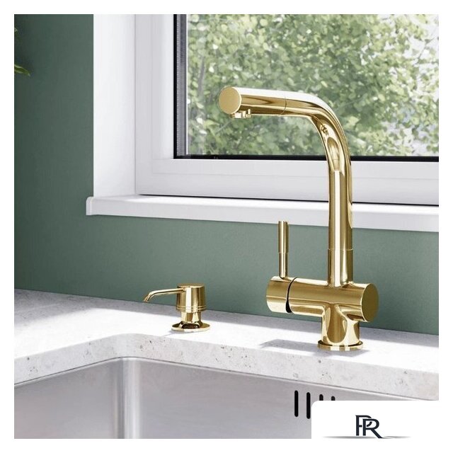 Дозатор для моющего средства Globalo Intio Light Gold - Изображение №6 — Интернет-магазин ПроЗаказ