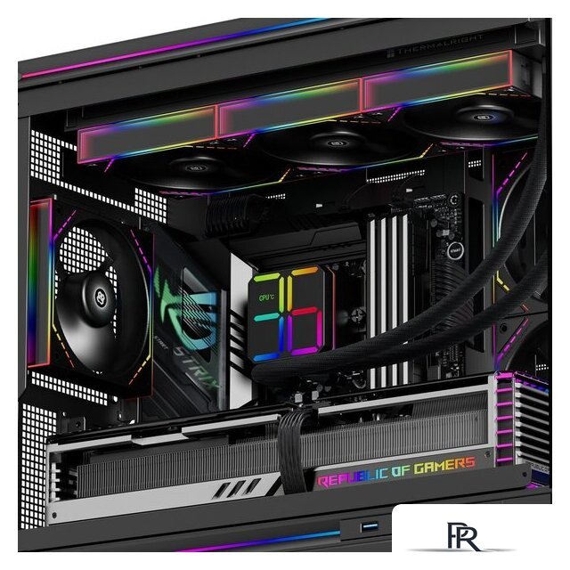 Система жидкостного охлаждения для процессора Thermalright Magic Qube 360 ARGB (черный) - Изображение №8 — Интернет-магазин ПроЗаказ